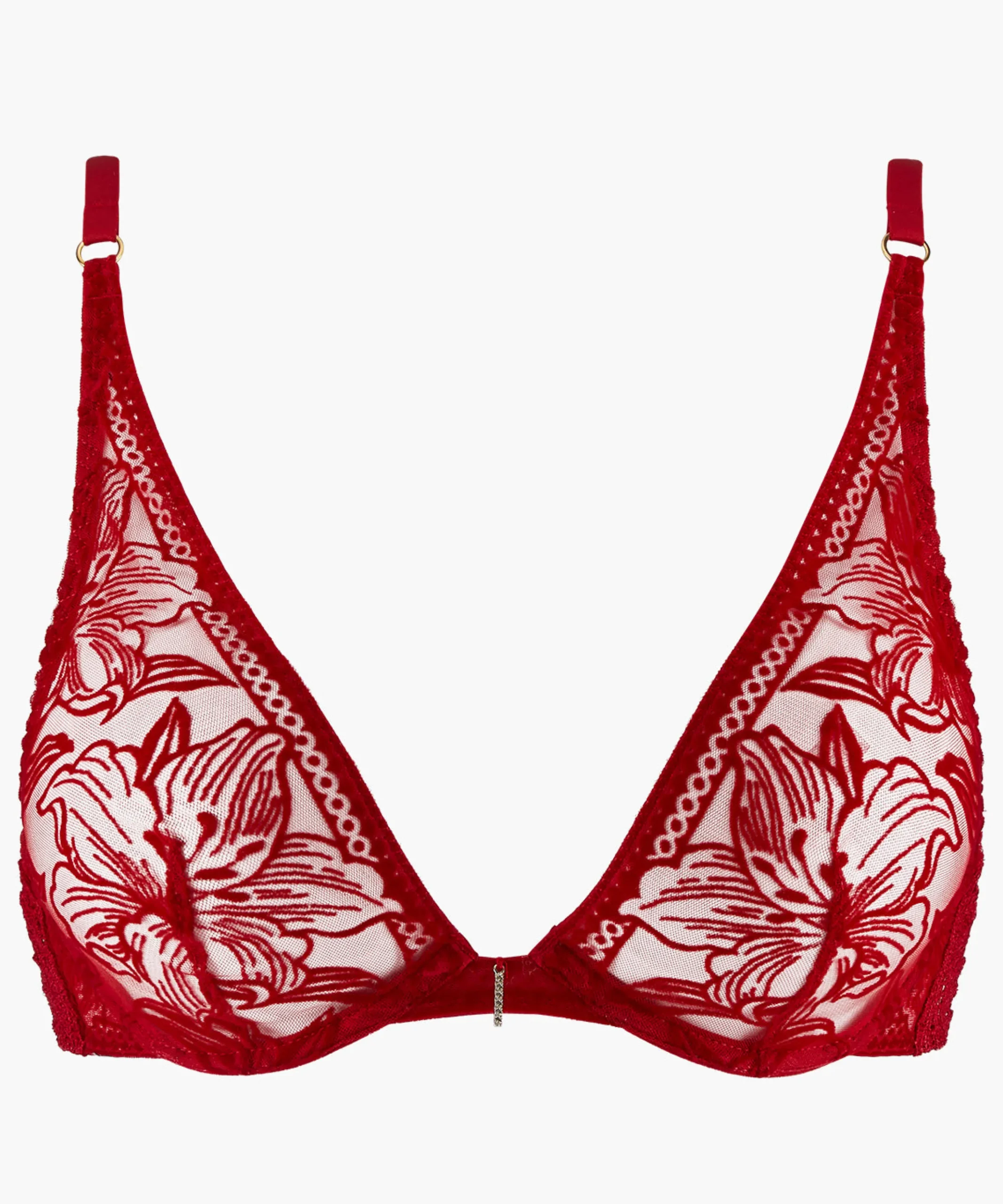 Cœur à Corps Soutien-gorge Triangle avec armatures