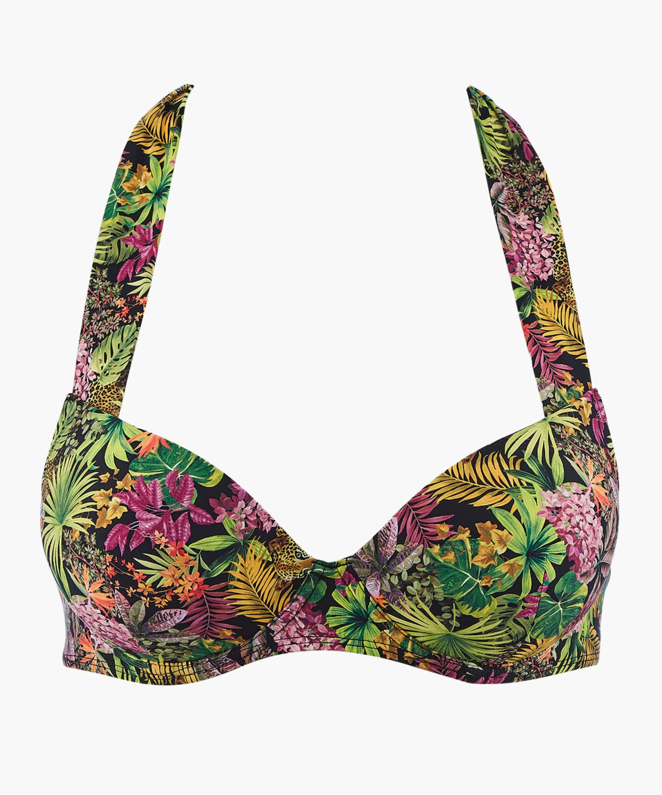 Exotic Fever Haut de maillot de bain Push-up coques