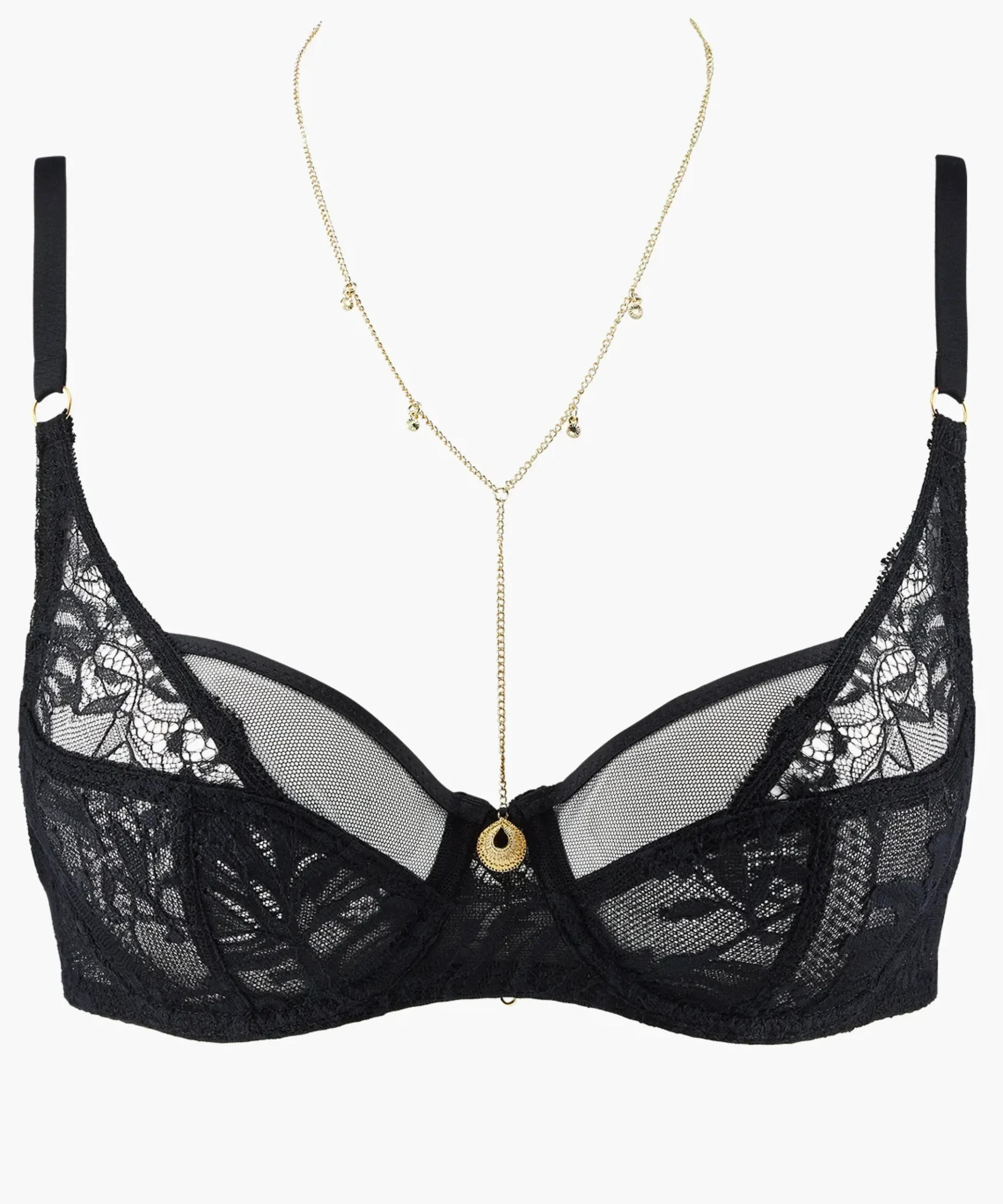 Gold Pleasure Soutien-gorge Emboîtant Foulard