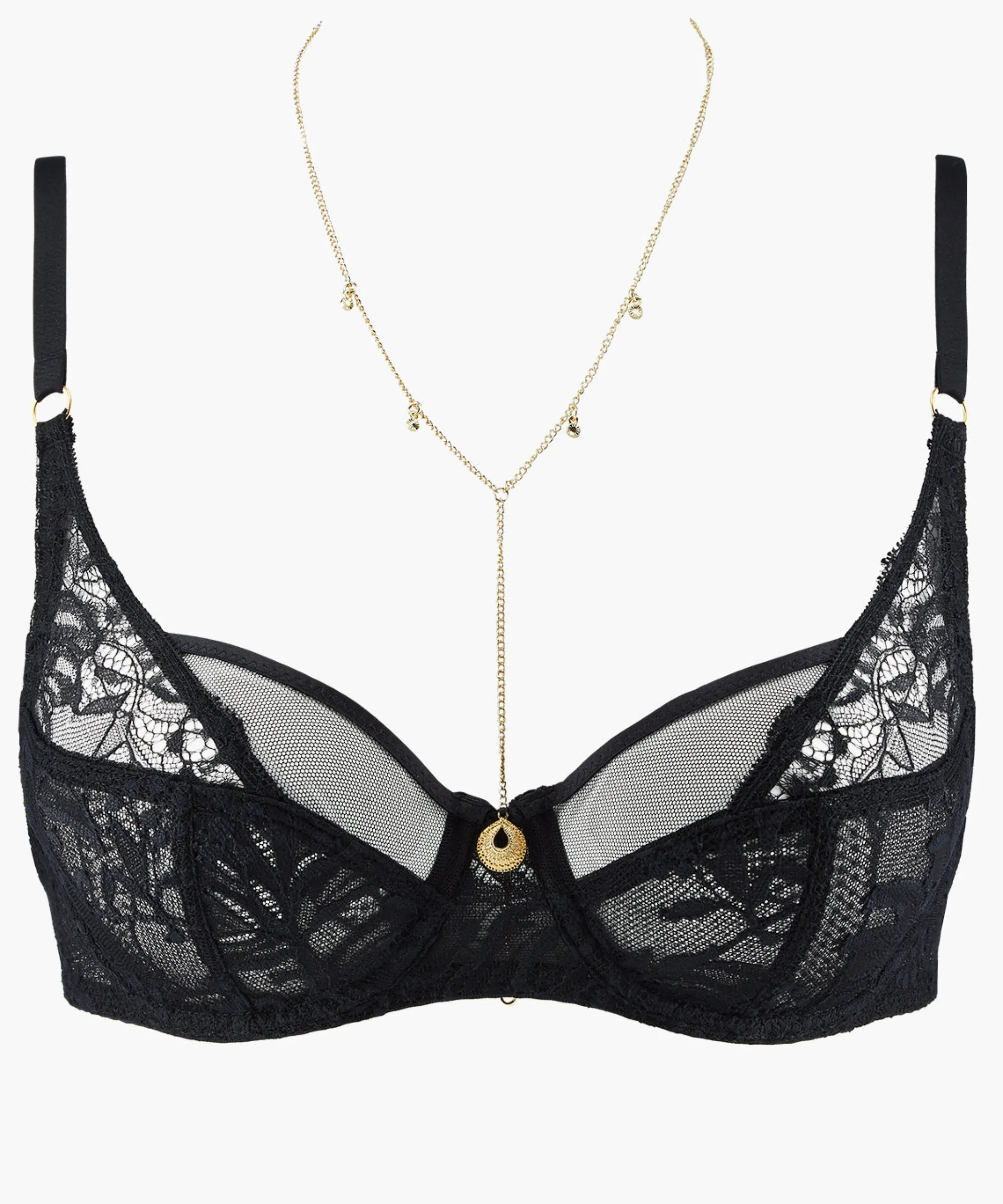Gold Pleasure Soutien-gorge Emboîtant Foulard