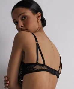 Gold Pleasure Soutien-gorge Plunge foulard
