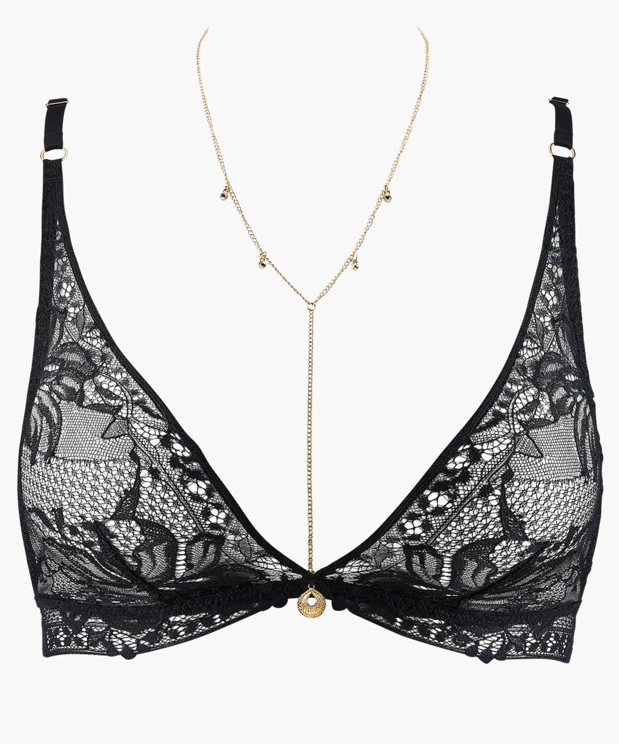 Gold Pleasure Soutien-gorge Triangle bralette