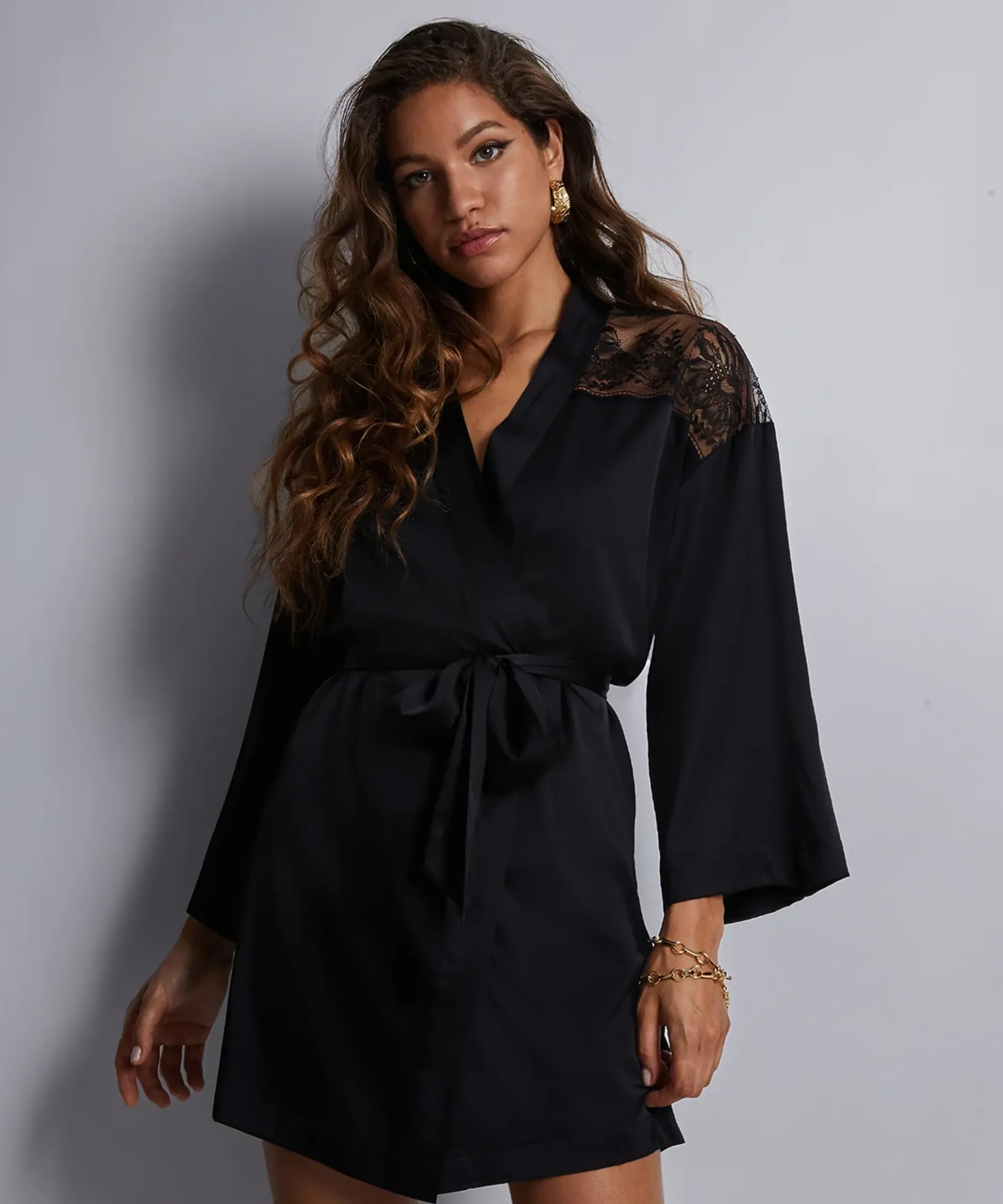 Midnight Whisper Kimono