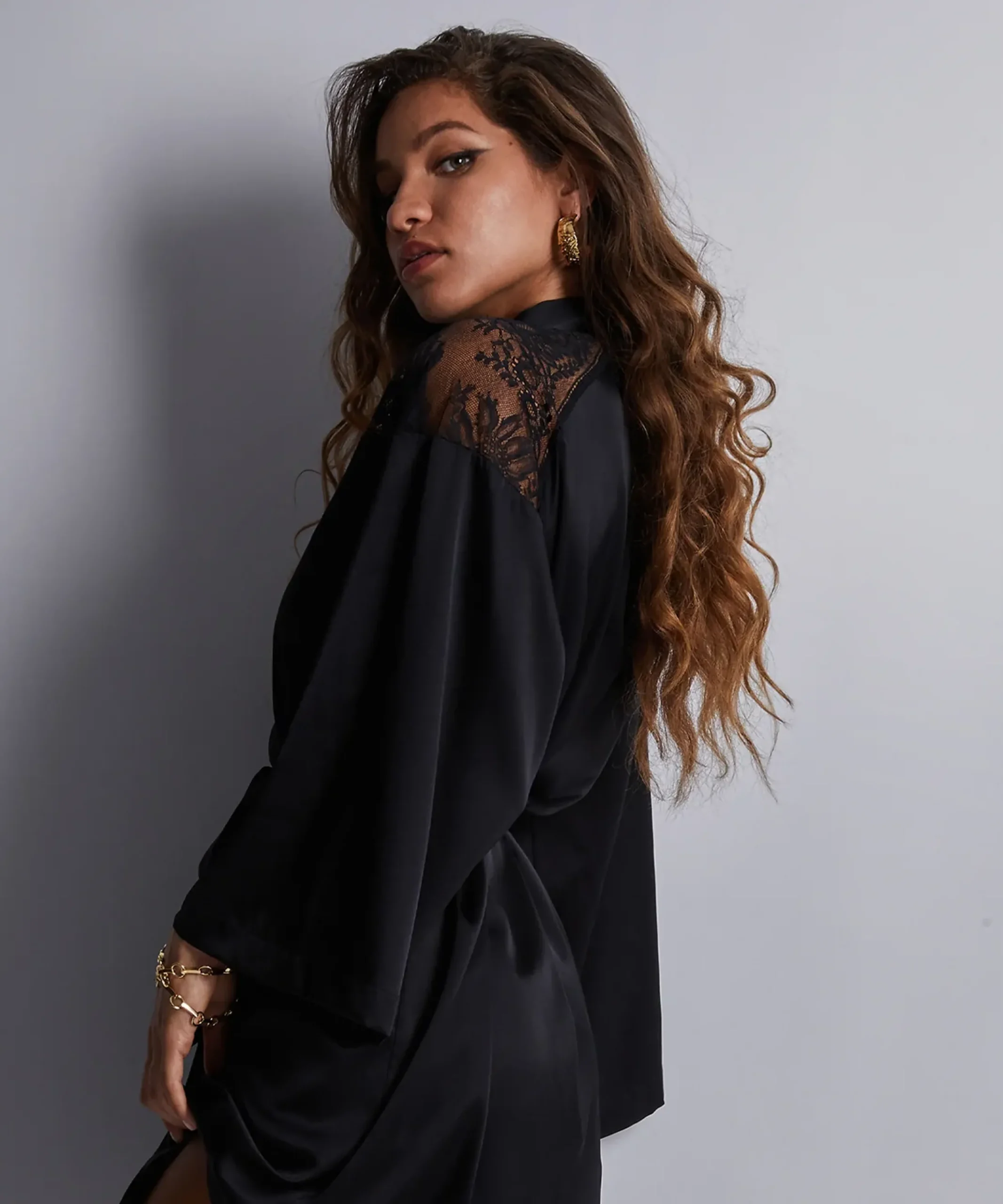 Midnight Whisper Kimono