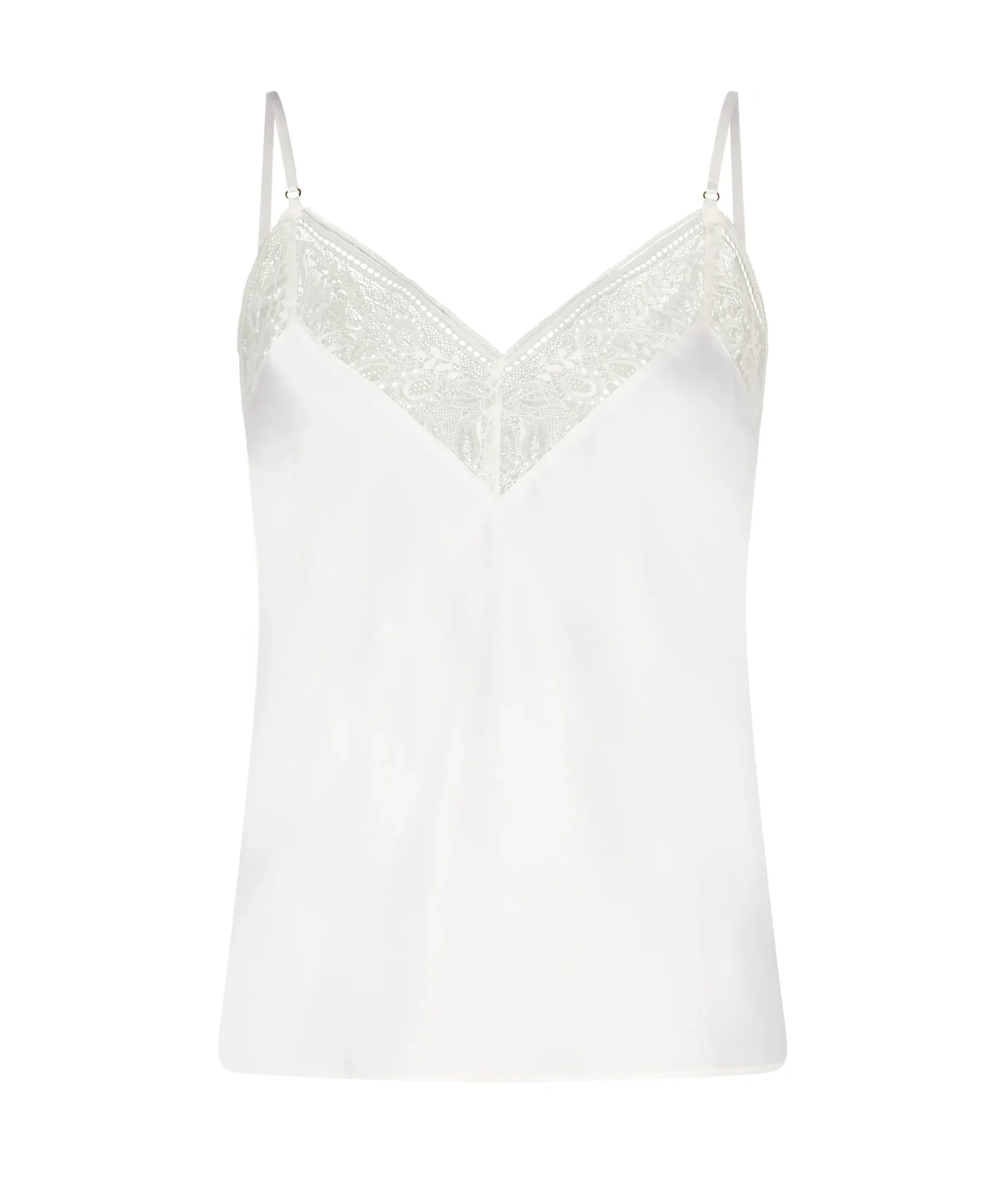 Midnight Whisper Top à fines bretelles
