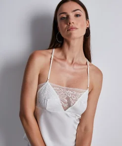 Midnight Whisper Top à fines bretelles