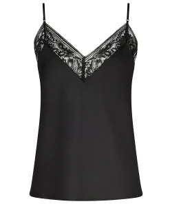 Midnight Whisper Top à fines bretelles