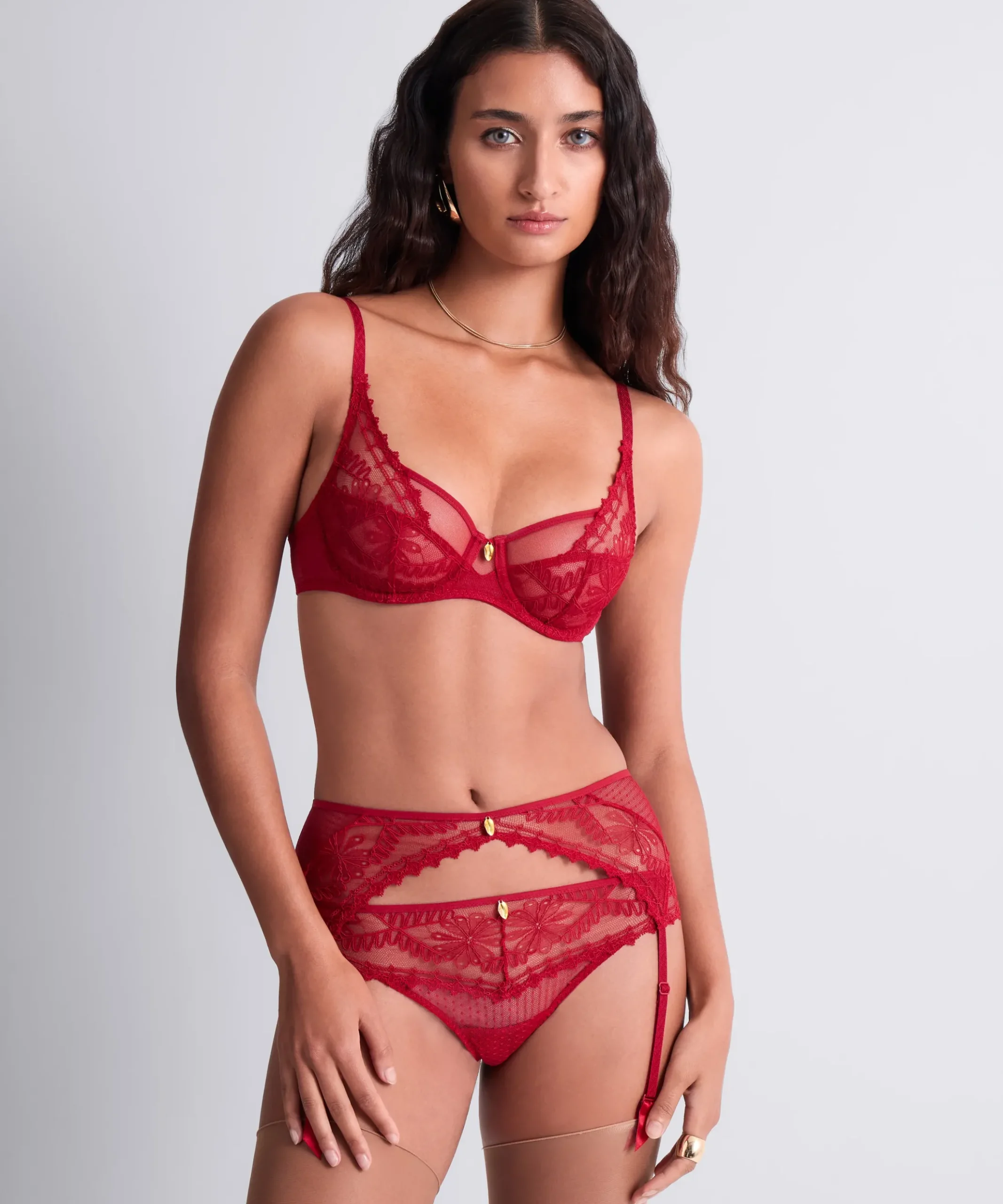 Mystery of Love Soutien-gorge Emboîtant Foulard