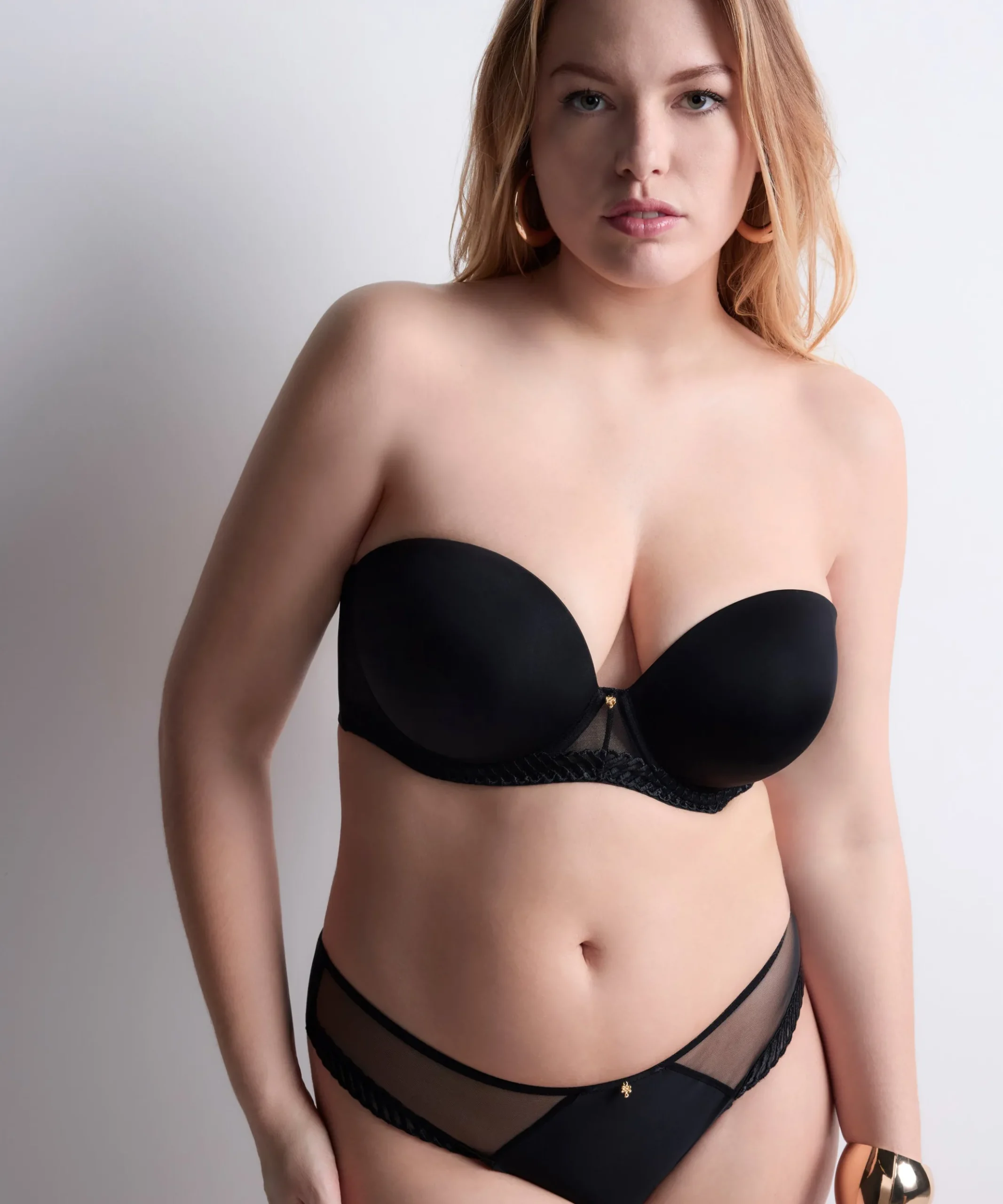 Sheer Emotion Soutien-gorge Bandeau plunge