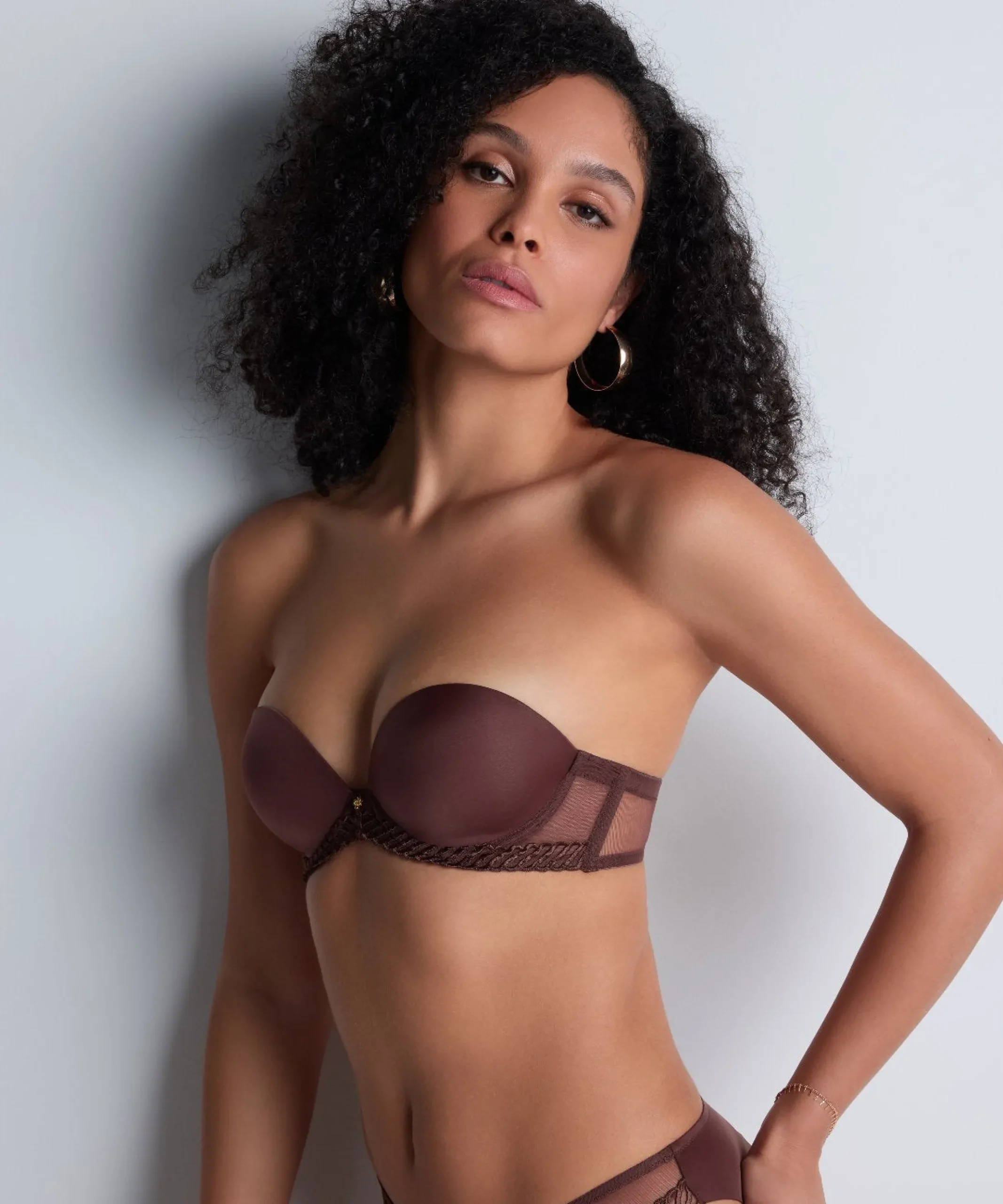 Sheer Emotion Soutien-gorge Bandeau plunge