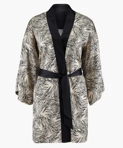 Smocky Night Kimono