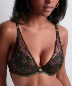 Sound of Heart Soutien-gorge Plunge foulard