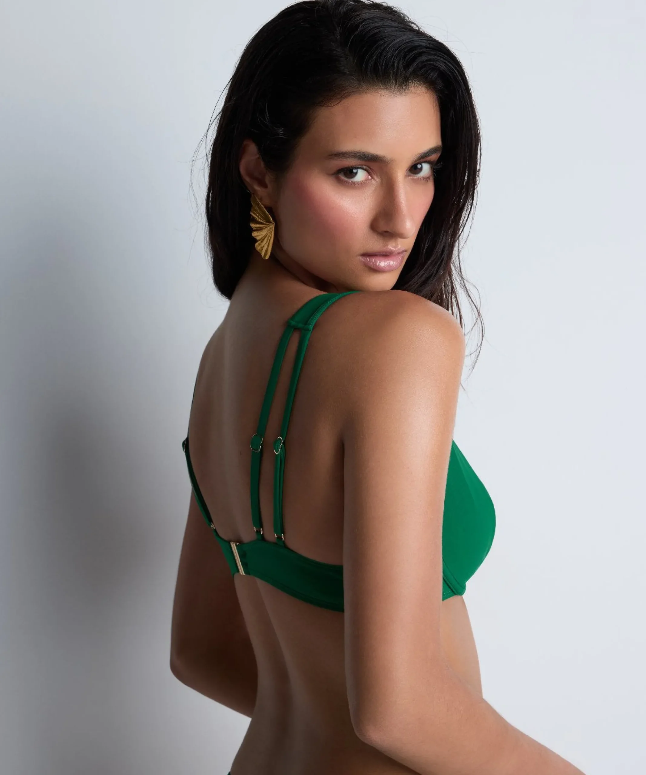 Sparkling Treasure Haut de maillot de bain Triangle mono-armature