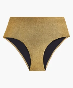 Sunlight Glow Bas de maillot de bain taille haute