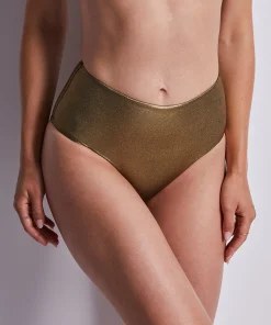 Sunlight Glow Bas de maillot de bain taille haute