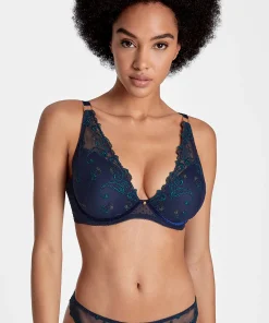 Velvet Memories Soutien-gorge Plunge foulard